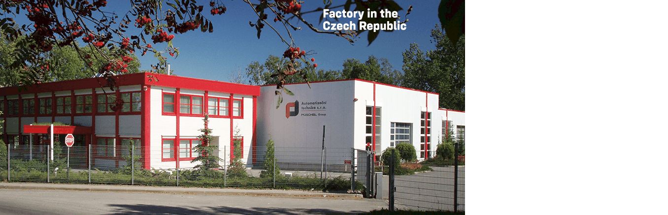PÜSCHEL Automation - Factory in Czech Republic